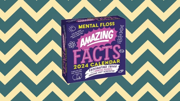 Make Your Year Smarter With Mental Floss’s Amazing Facts 2024 Calendar