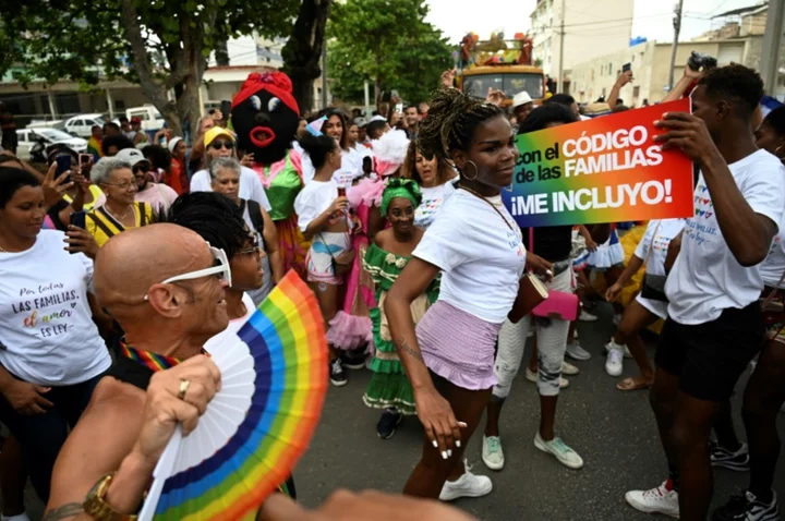Cuba's LGBTQ community celebrates same-sex marriage with pride conga