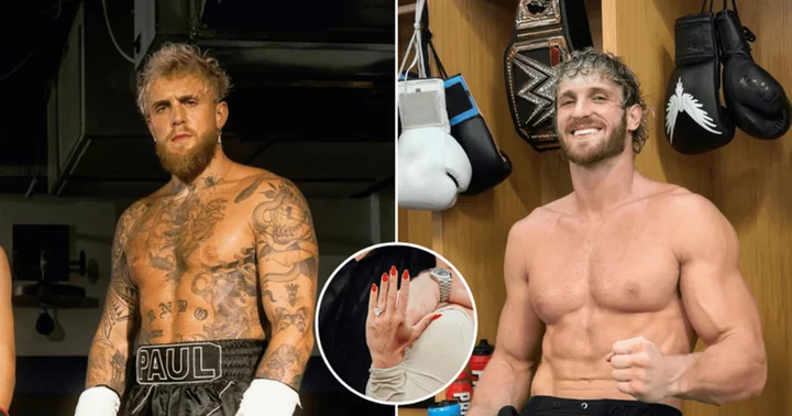 Jake Paul pulls prank on brother Logan Paul by testing authenticity of his fiancee's $1.9M engagement ring