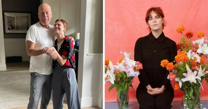 'Damn, these photos are hitting tonight': Tallulah Willis shares photos of her with Bruce Willis before dementia diagnosis