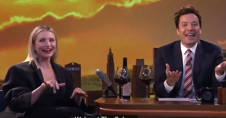 Cameron Diaz recounts attending Taylor Swift's Eras Tour and love for eggs to Jimmy Fallon, fans 'miss her'