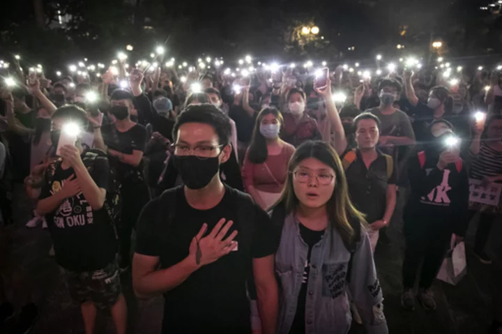 Hong Kong protest song disappears from music streaming sites, social media platforms