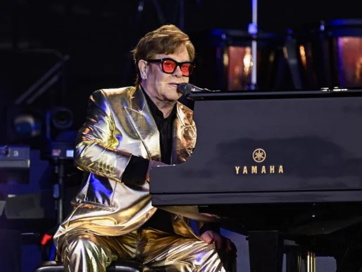 Elton John in 'good health' after a fall at home