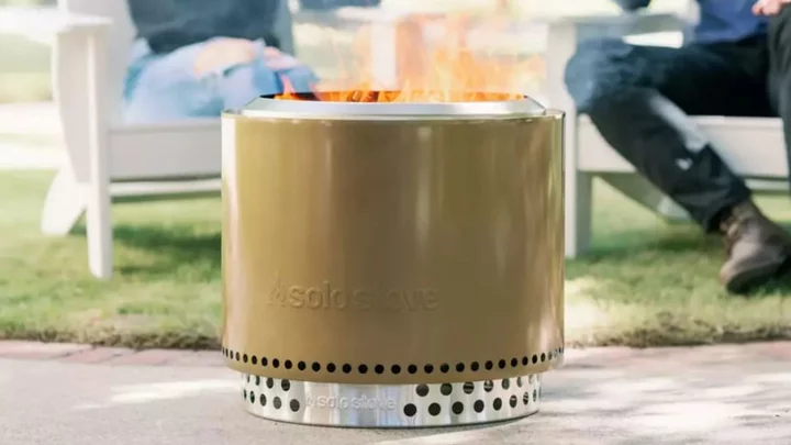 Solo Stove’s Popular Smokeless Fire Pits Now Come In Metallic Colors