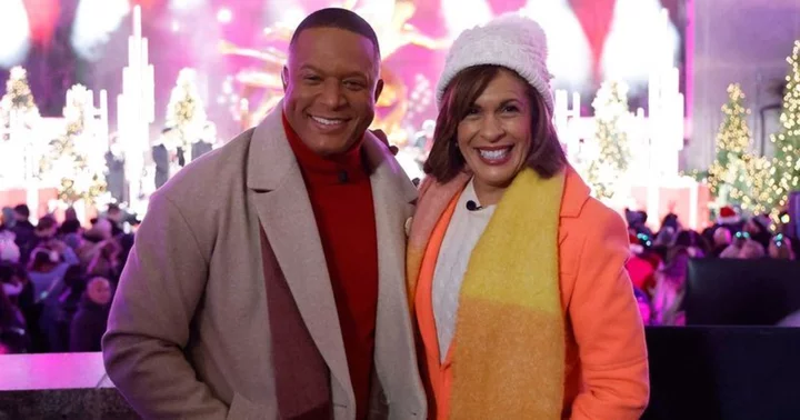 Craig Melvin fills in for Hoda Kotb as she takes time off 'Today' after staying up late with daughters