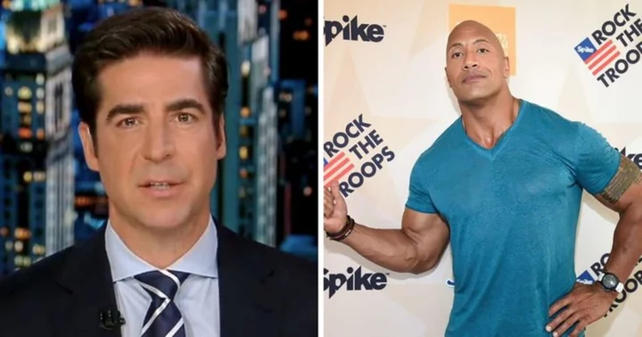 Jesse Watters leaves Internet divided as Fox News anchor explores possibility of Dwayne Johnson running for president