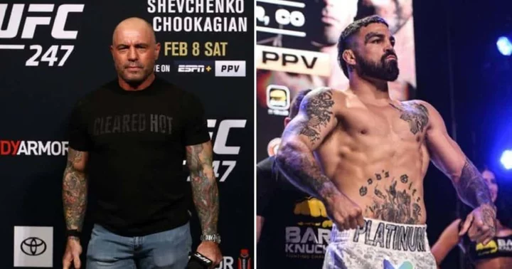 Joe Rogan shudders in horror looking at Mike Perry's gift from Wuhan, fans call it 'brutal to watch'