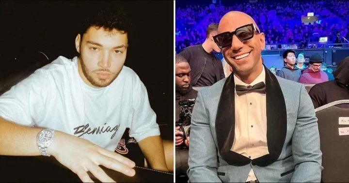 Are Adin Ross and Fousey friends? YouTuber kisses Kick streamer 7 times during first encounter, Internet dubs it 'wild'
