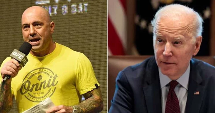 Joe Rogan voices criticism of Joe Biden's presidency and claims things are 'falling apart' under his leadership