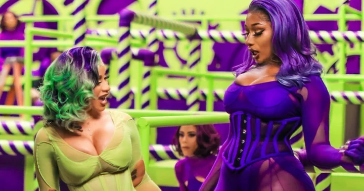Cardi B and Megan Thee Stallion reunite for 'Bongos' three years after controversial collaboration 'WAP'