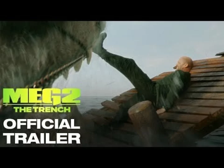 'Meg 2: The Trench' trailer offers more Jason Statham vs big shark