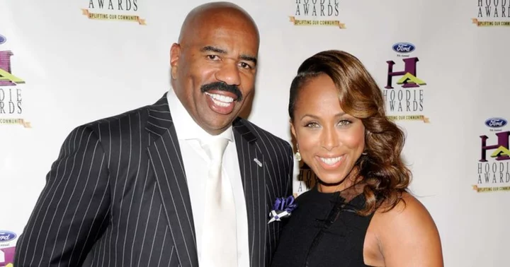 'Love of My Life!': Steve Harvey and wife Marjorie are 'going strong' as they celebrate sweet 16th wedding anniversary at Lake Como