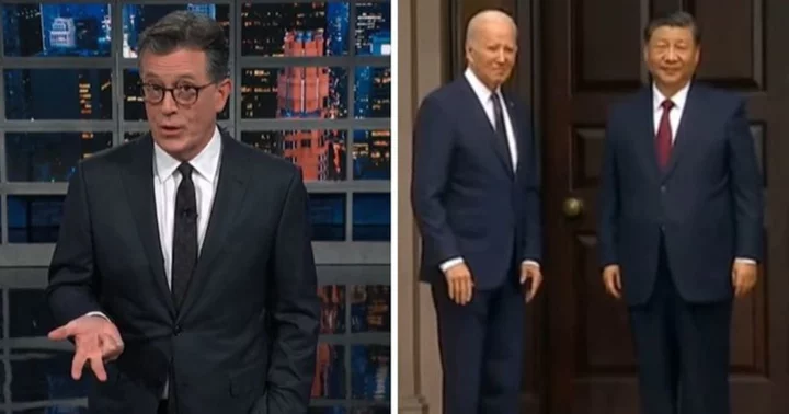 Stephen Colbert trolls President Joe Biden's meeting with Xi Jinping, calls it 'case of he said she said'
