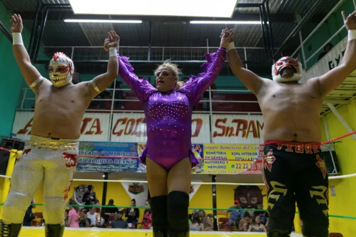 Miss Gaviota, Mexico's trans lucha libre wrestler