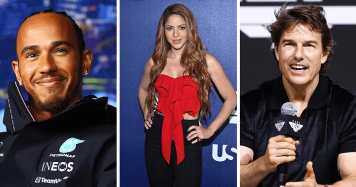 Tom Cruise, Lewis Hamilton and the ‘Mission: Impossible’ race towards Shakira’s heart