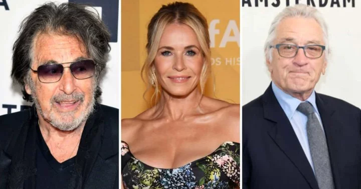 Who has Chelsea Handler dated? Star mocks 'horny old men' Al Pacino and Robert De Niro for 'spreading their seed'