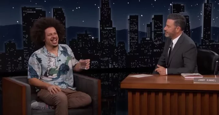 Eric Andre's hilarious tale about smoking 'toad venom' and having 'Thanksgiving dinner with God' leaves 'Jimmy Kimmel' viewers in splits