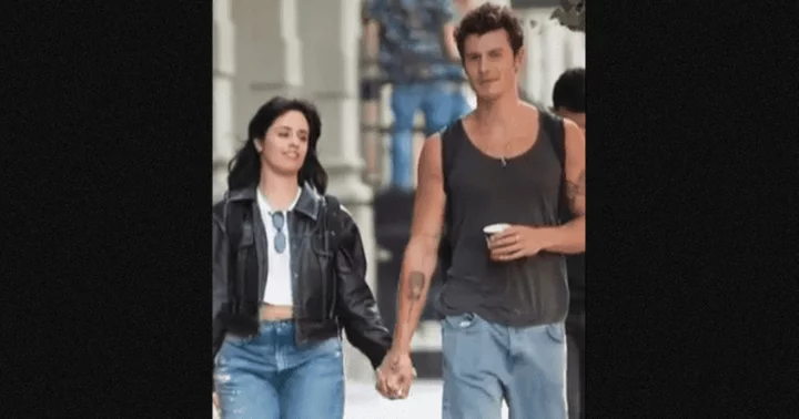 Shawn Mendes and Camila Cabello seen holding hands as they stepped out for a walk in NYC after Coachella PDA