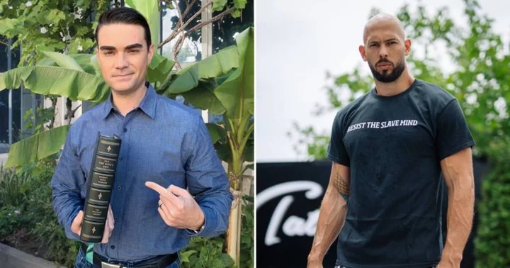 Ben Shapiro's reaction to Andrew Tate's call for peace amid Israel-Hamas conflict sparks online debate