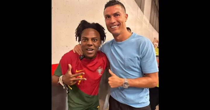 IShowSpeed makes confession about his favorite soccer player Cristiano Ronaldo days after meeting him: 'GOAT'