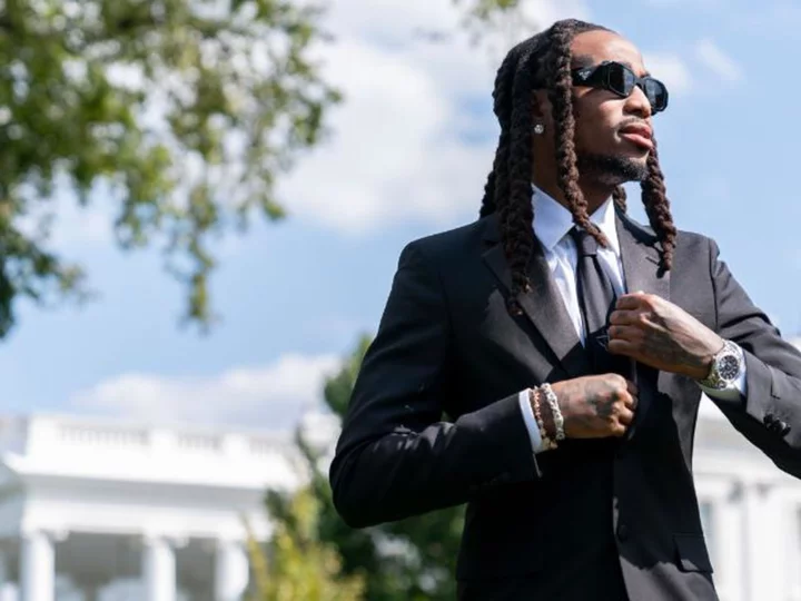 Quavo heads to Washington, DC to bring awareness to gun violence prevention