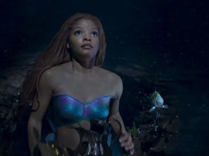 Halle Bailey shares a tough moment she had filming 'Little Mermaid'