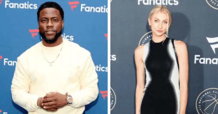 Kevin Hart makes fun of himself and posts photo with Cameron Brink, fans say 'he's still a king'