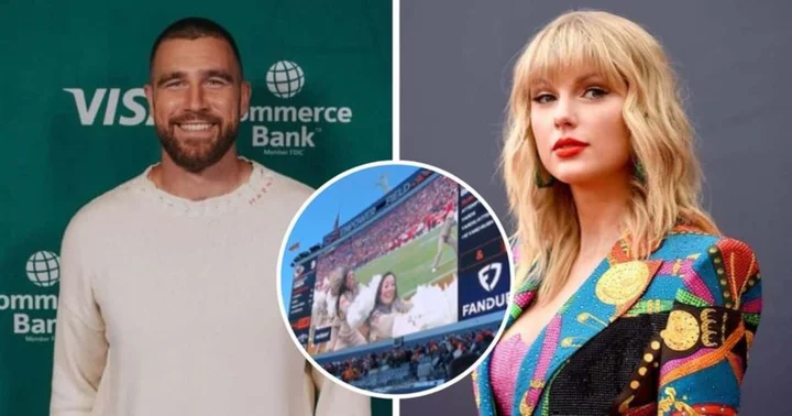 'That's gonna sting': Broncos troll Travis Kelce with Taylor Swift song 'Shake it off' after Chiefs' loss
