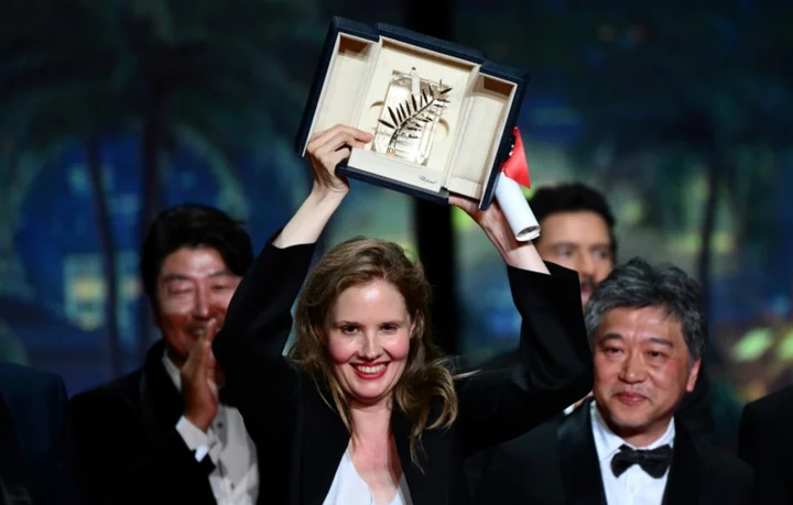 Justine Triet: French director takes top prize at Cannes