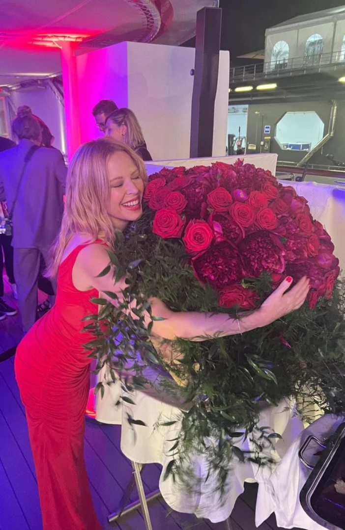 Kylie Minogue 'bursting with joy' over Padam Padam success