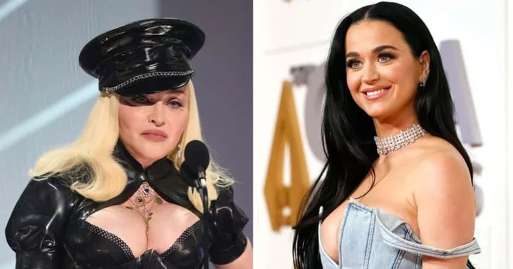 Madonna was allegedly working with Katy Perry just hours before being rushed to ICU, claims source
