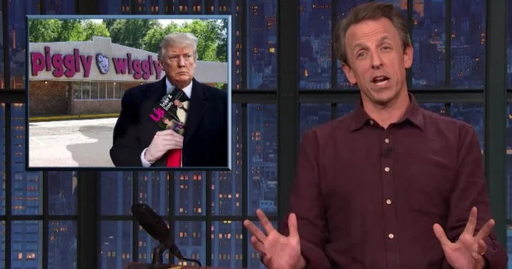 Seth Meyers mocks Donald Trump over eventful week full of 'breaking news', fans call his show 'just magic'