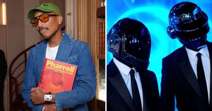 Pharrell Williams reveals he forgot what Daft Punk's 'Get Lucky' sounded like as he 'didn't hear it for a year' after recording