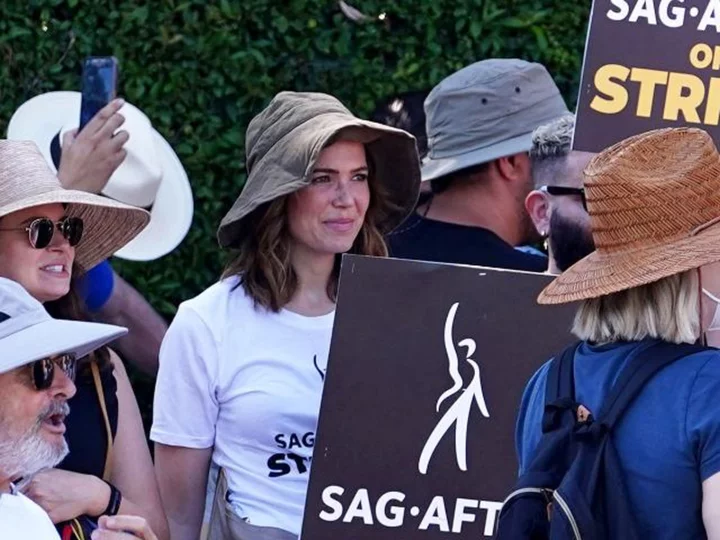 Mandy Moore clarifies comments about residuals for actors in the midst of SAG strike
