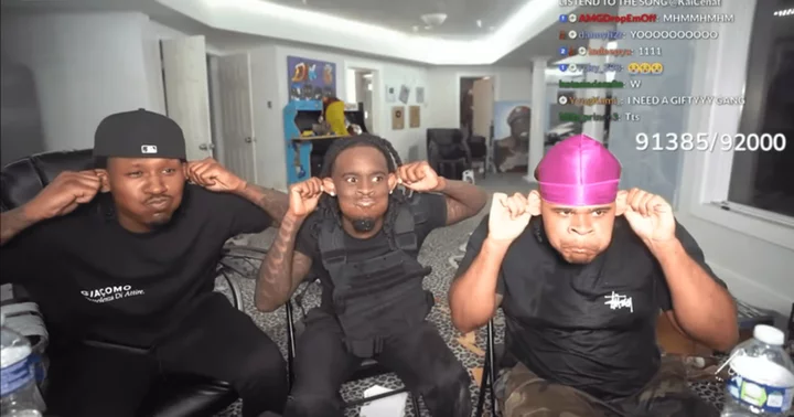 Kai Cenat, Fanum and Duke Dennis play 'try not to laugh challenge', amused fans say 'funniest thing I've ever seen'
