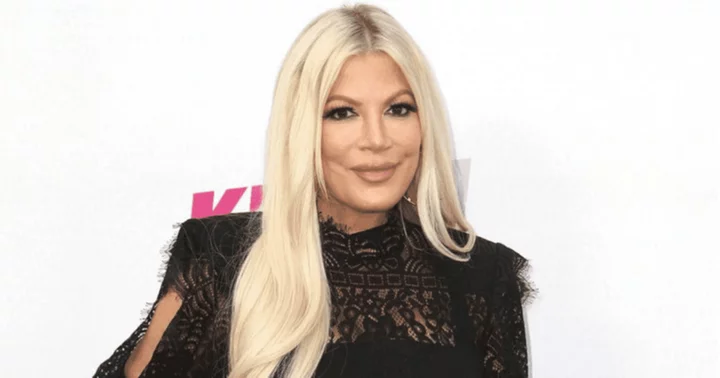 Is Tori Spelling OK? Embattled star is seen with large bruises on her face amidst hospitalization