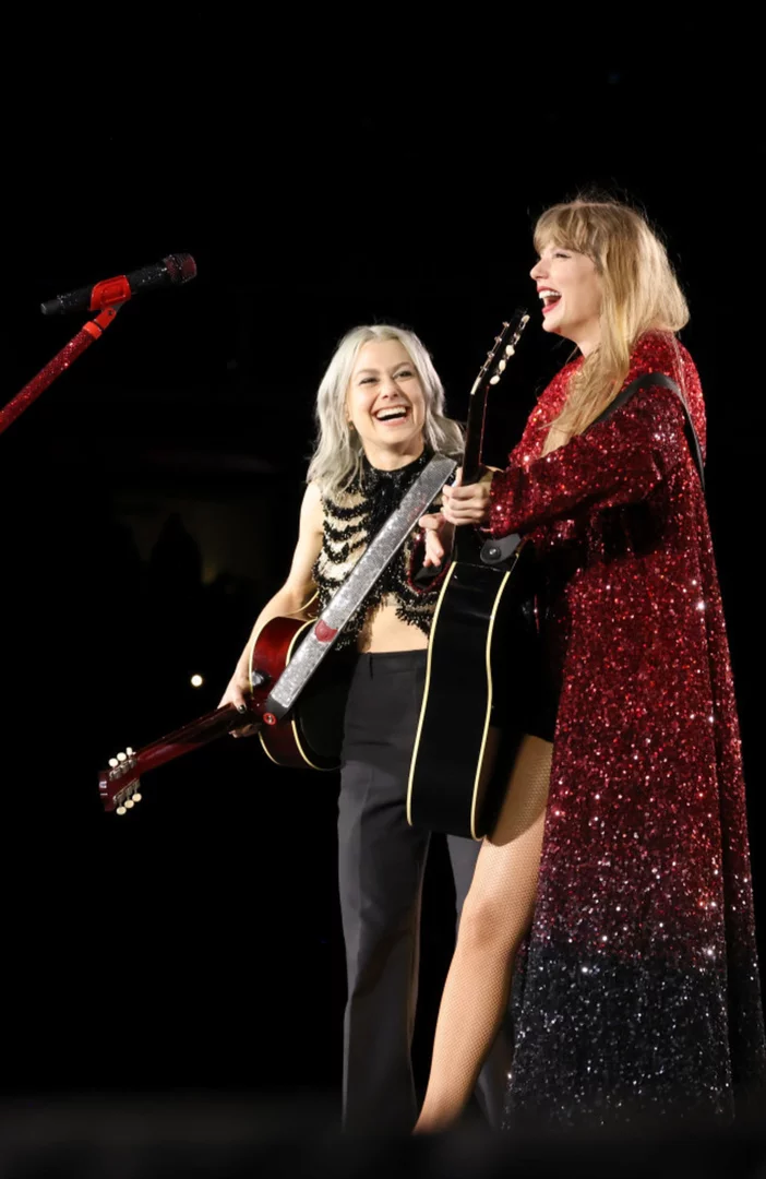 Taylor Swift missing dressing room 'heart-to-hearts' with Phoebe Bridgers