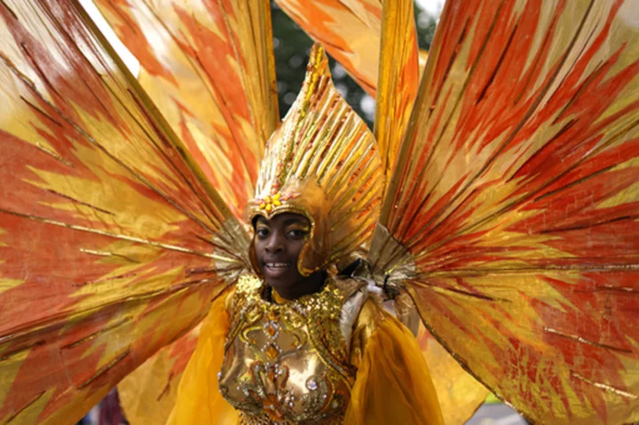 Revelers pack London streets as Notting Hill Carnival celebrates Caribbean culture