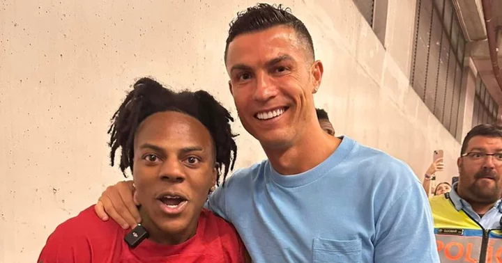 IShowSpeed thrilled as he finally meets his idol Cristiano Ronaldo, fans say 'greatest moments in YouTube history'