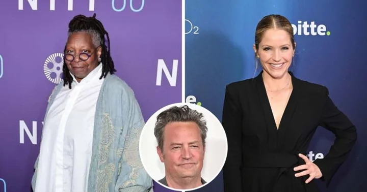 'Let's be clear!' The View's Whoopi Goldberg shrewdly interrupts Sara Haines' comment on Matthew Perry's death