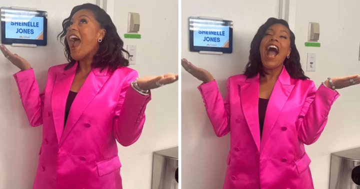Fans gush over 'Today' host Sheinelle Jones' 'News Barbie' look in hot pink blazer