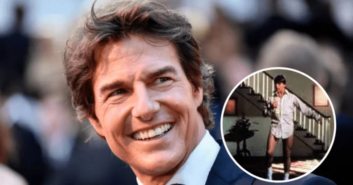 Tom Cruise 'still' dances in his underwear 40 years after memorable 'Risky Business' scene