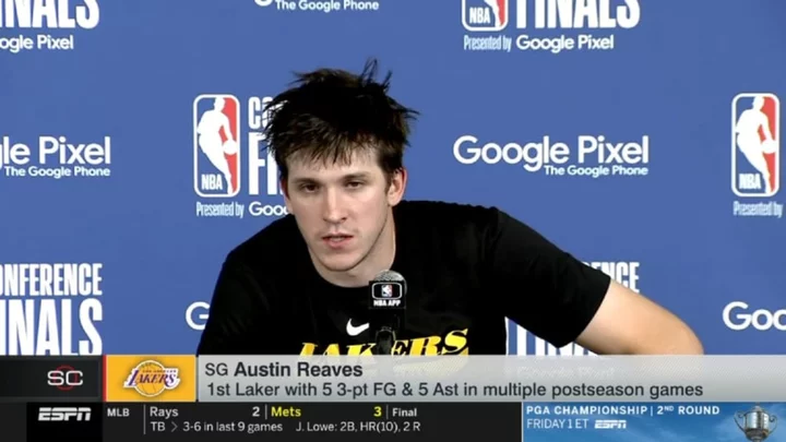 Emo Austin Reaves - or 'Court Cobain' - is the Hero the Lakers Need Right Now