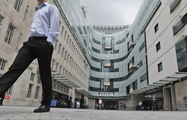 British police assessing information from BBC over claim a presenter paid a teen for explicit photos