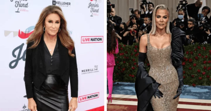 Caitlyn Jenner draws attention after revealing bra and underwear in birthday tribute to Khloe Kardashian: 'Looks likes she’s in her bra'