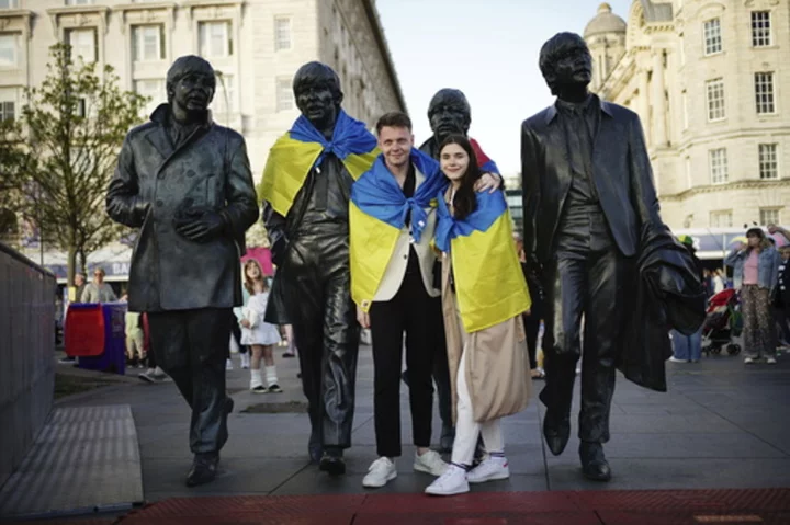 Liverpool holds Eurovision Song Contest final, with Sweden favored and Ukraine in spotlight