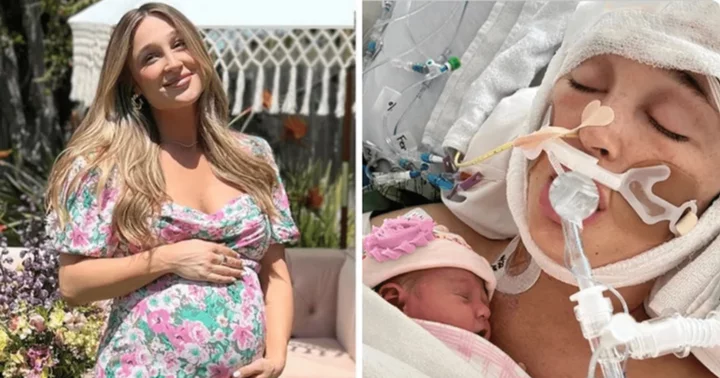 ‘Crying of happiness’: Internet rejoices as influencer Jackie Miller James defeats aneurysm coma to see her newborn for first time