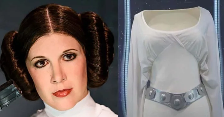 Princess Leia’s white dress from first 'Star Wars' film to fetch $2M at auction