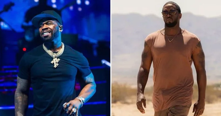 'Puff probably wakes up in cold sweats': Fans joke about 50 Cent's plan to produce documentary on Diddy amid assault allegations