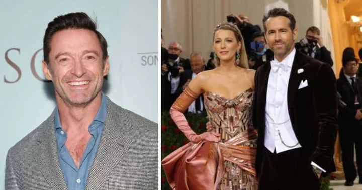 'You're a saint': Hugh Jackman playfully teases Blake Lively for marrying 'Deadpool 3' star Ryan Reynolds